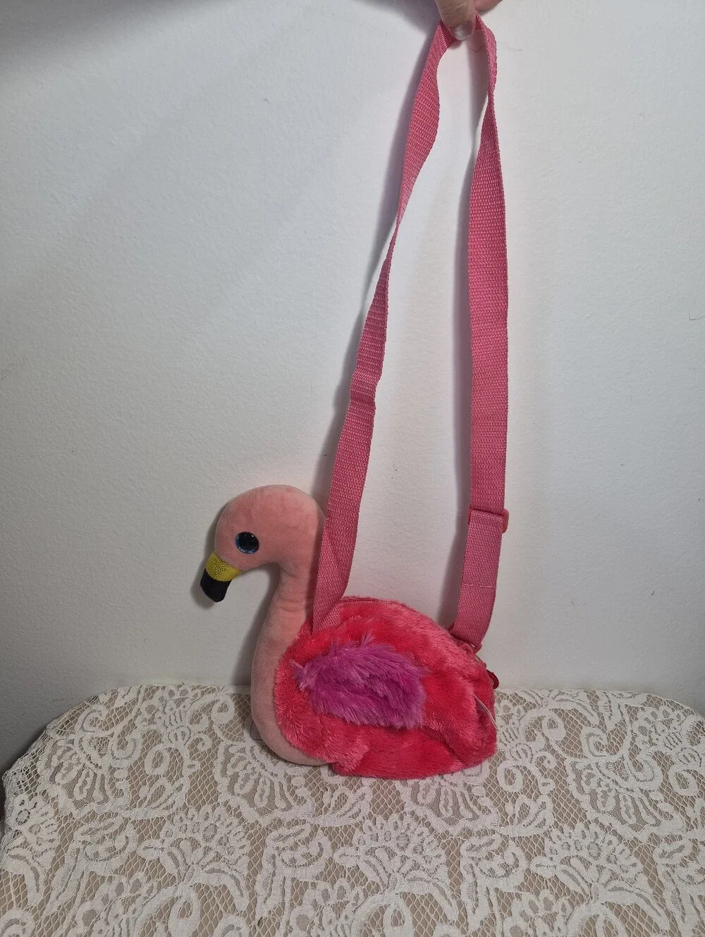 Ty Flamingo Purse